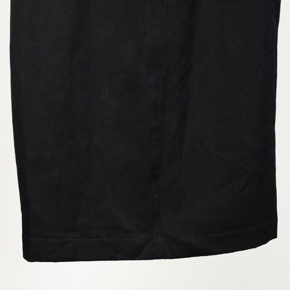 Thierry Mugler Vintage Black Wool Pencil Skirt - Picture 3 of 8